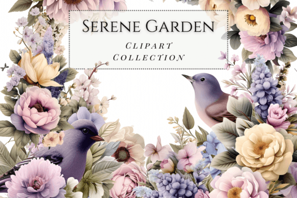 Download Serene Garden Flower Graphics - Graphic Collection