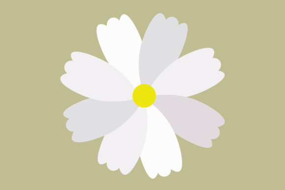 Download Vector Flower Graphics in Gray - Graphic Collection