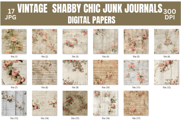 Download Vintage Ephemera Shabby Chic Junk Journals - Shabby chic Collection