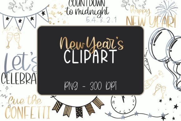 Download New Year Clipart Holiday Graphics - Graphic Collection
