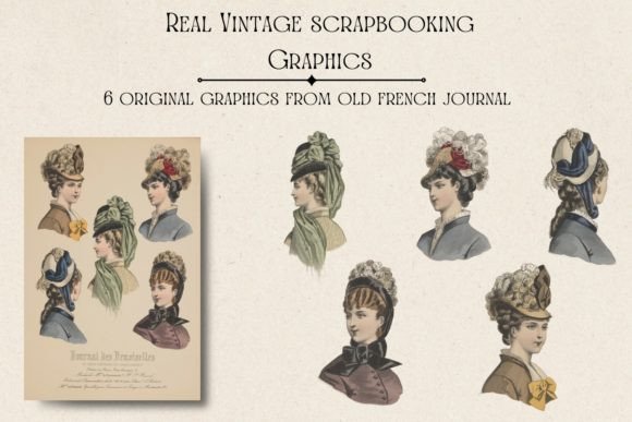 Download Vintage Fashion Magazine Graphics - Graphic Collection