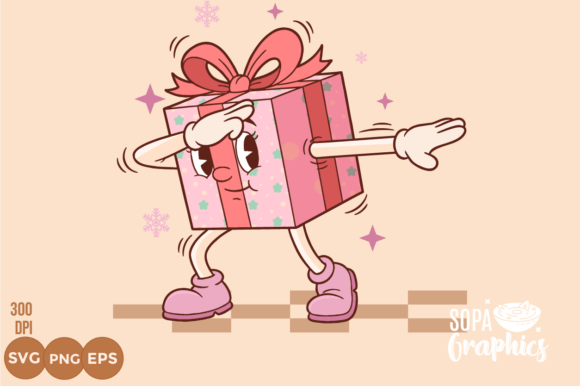 Download Cozy Vintage Holiday Graphics - Graphic Collection