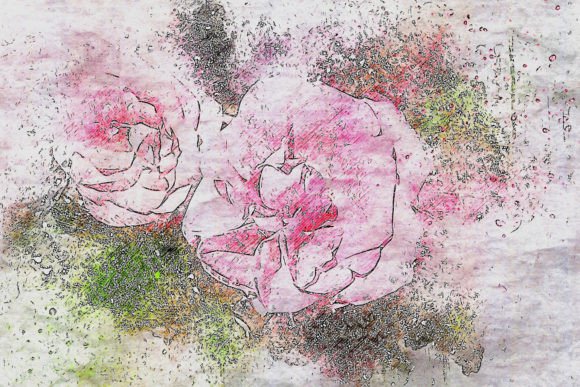 Download Printable Flower Graphics Pack# 06 - Graphic Collection
