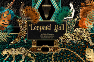 Download Leopard Ball Digital Scrapbook Kit - Digital scrapbook Collection