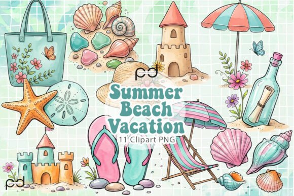 Download Summer Beach Vacation Graphics - Graphic Collection